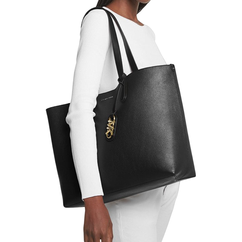 Michael Kors Eliza Extra-Large Reversible Tote Bag - Black– Curacao