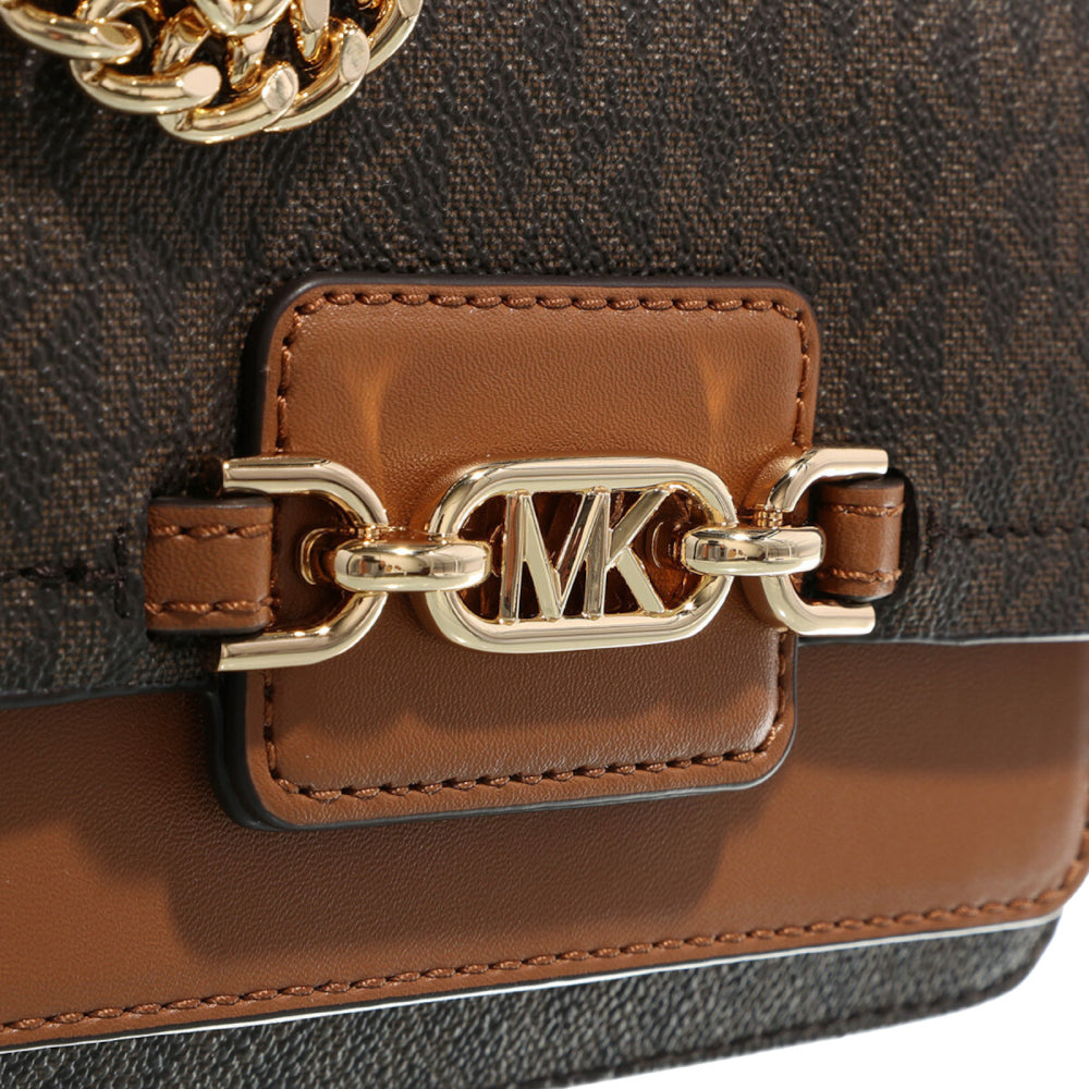 Bolso bandolera con logotipo extrapequeño Heather de Michael Kors