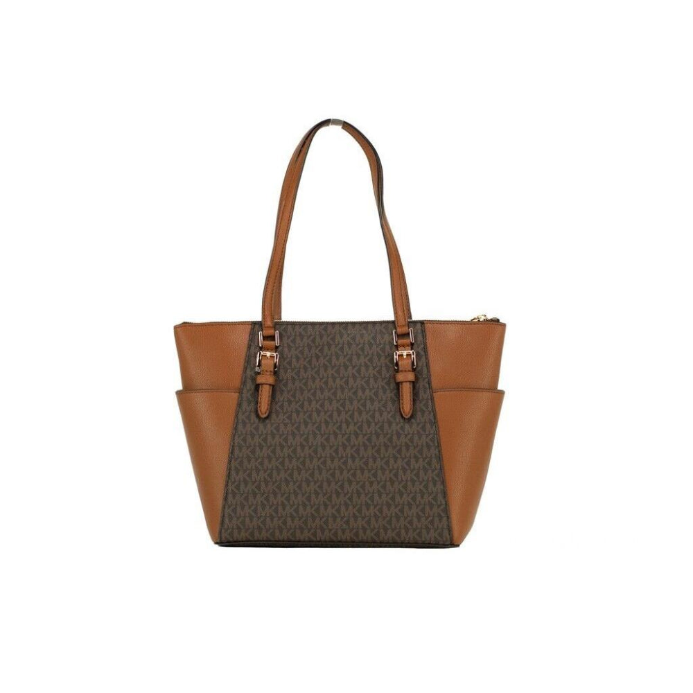 Michael Kors Charlotte Large Tote, Brown