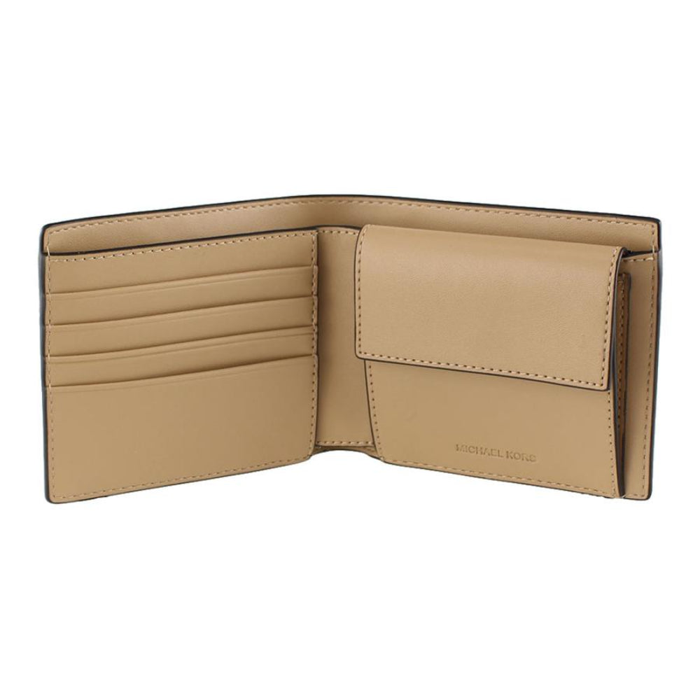 Michael Kors Billfold Wallet, Brown/Yellow