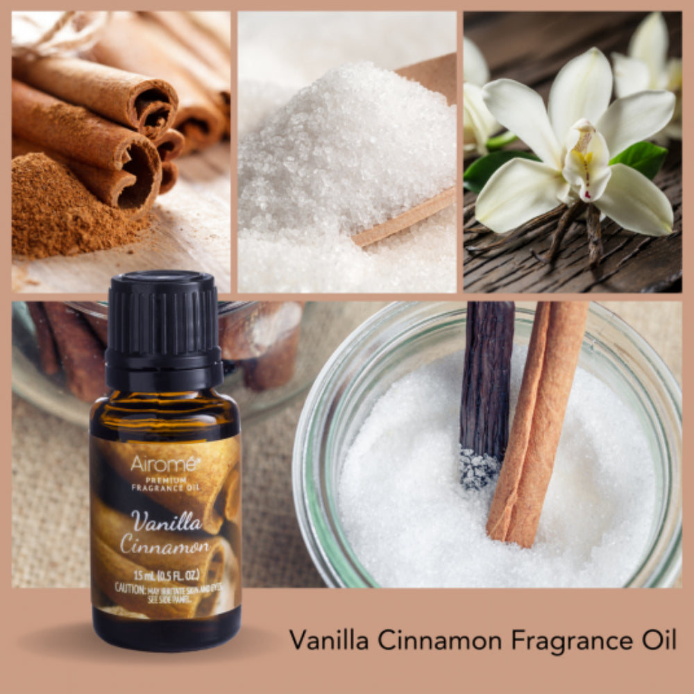 Airome Premium 15 ml Vanilla Cinnamon Fragrance Oil