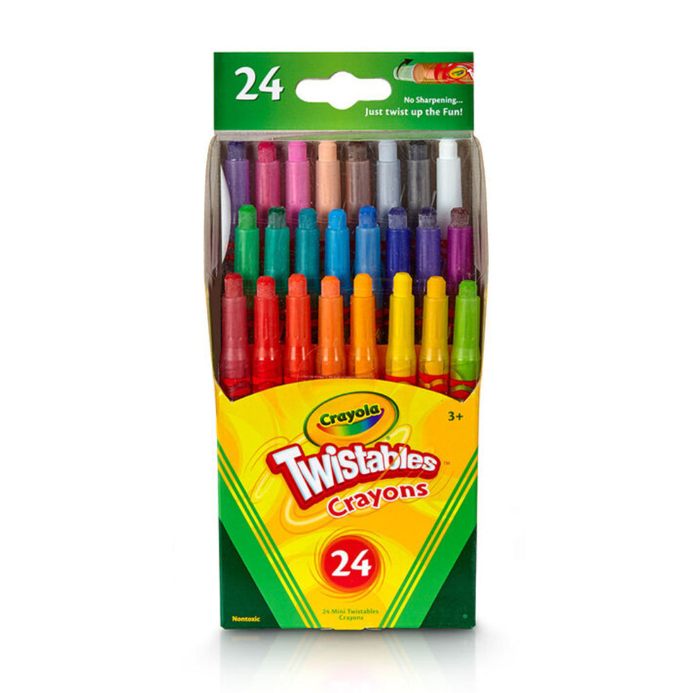 Crayones Crayola Mini Twistables (24 piezas)