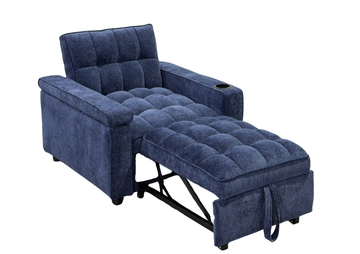USA Blue Sleeping Chair