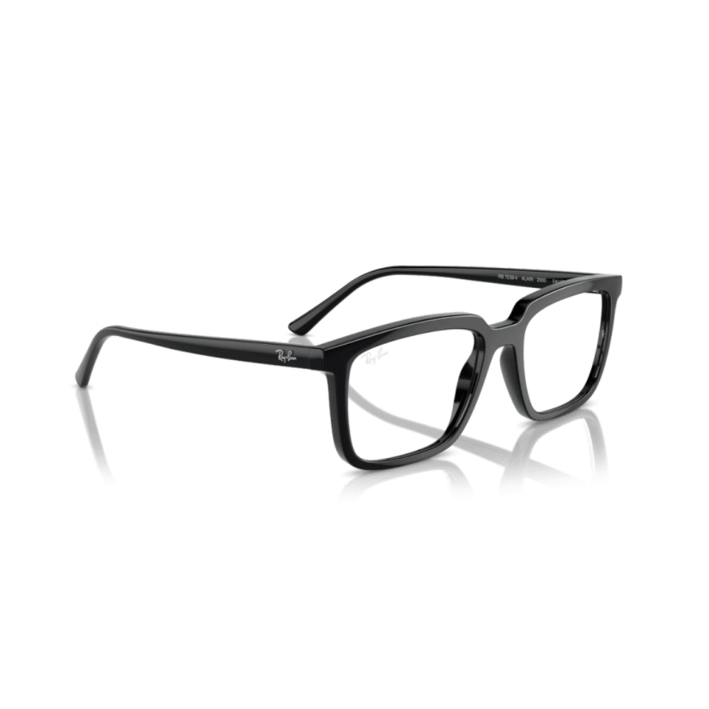 Ray-Ban RX7239542000 Unisex Rectangle Clear Eyeglasses