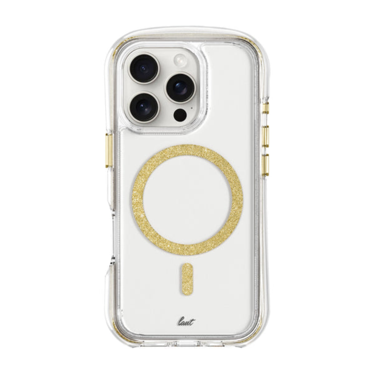 Laut Aero Protect Case For Apple iphone 16 Pro - Sparkle Gold