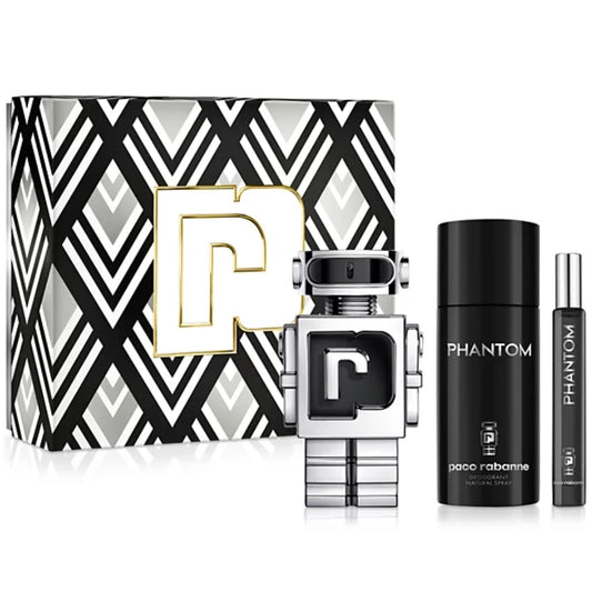 Paco Rabnanne Men's 3-Pc. Phantom Eau de Toilette Gift Set