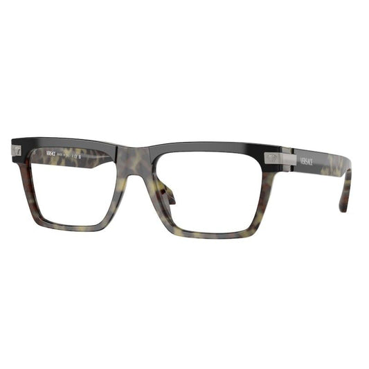 Versace VE3354555456 Men's Rectangle Eyeglasses