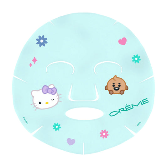 The Creme Shop X Hello Kitty X BT21 Pure Renewal Printed Essence Sheet Mask