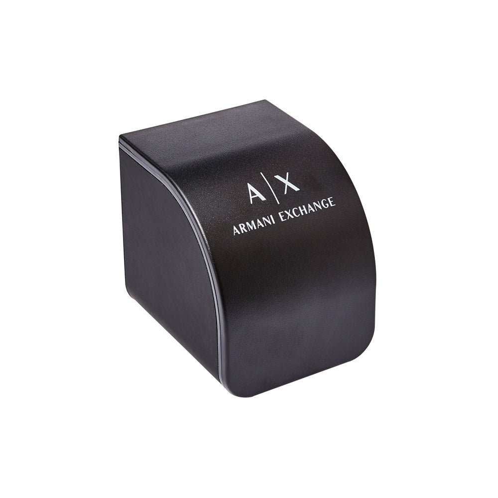 Armani Exchange Hampton Women's 36mm Two-Tone Bracelet Watch - White Dial