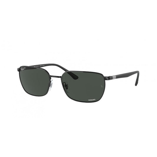 Ray Ban Black Polar Dark Grey Sunglasses