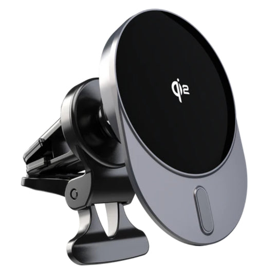 Tekya Qi MagMount2 3-in-1 Wireless Charging Car Dash and Vent Mount - Black