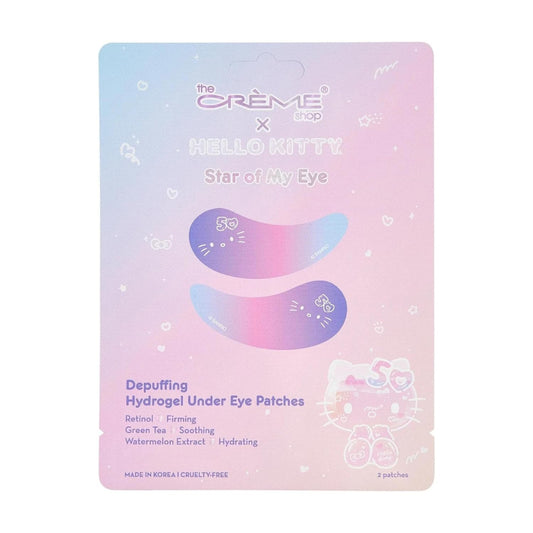 The Creme Shop X Hello Kitty Star Of My Eye Depuffing Hydrogel Under Eye Patches