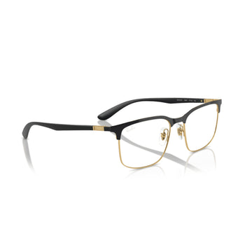 Ray-Ban RX6518572890 Unisex Square Clear Eyeglasses