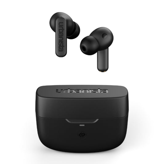 Urbanista 51537 Atlanta Noise-Canceling True Wireless Earbuds - Midnight Black