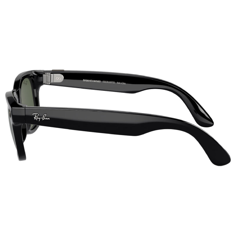 Ray Ban RW40065060 Unisex Square Solid Color Smartglasses
