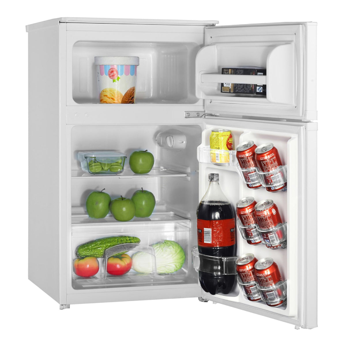 Magic Chef HMDR310WE 3.1 cu. ft. Mini Fridge - White– Curacao
