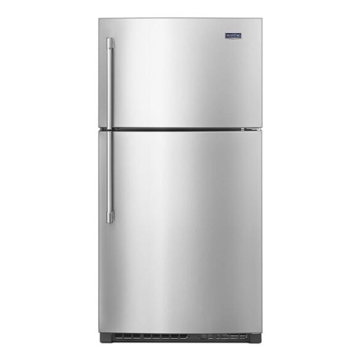 Maytag MRT711SMFZ 21 cu. ft. Top Freezer Refrigerator with EvenAir Cooling Tower - Silver