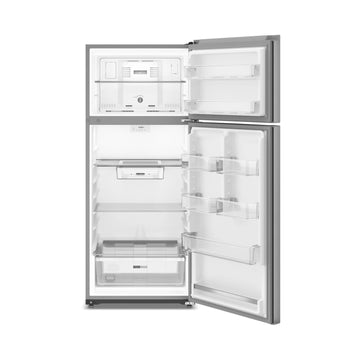 Whirlpool WRTX5118TZ 18 cu.ft Top Freezer Refrigerator - Silver