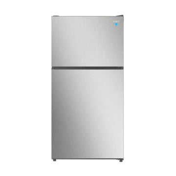 Avanti AVFF24DLJM0SS 24.0 cu. ft. Garage-Ready Top Freezer Refrigerator with MaxxSpace Technology - Silver