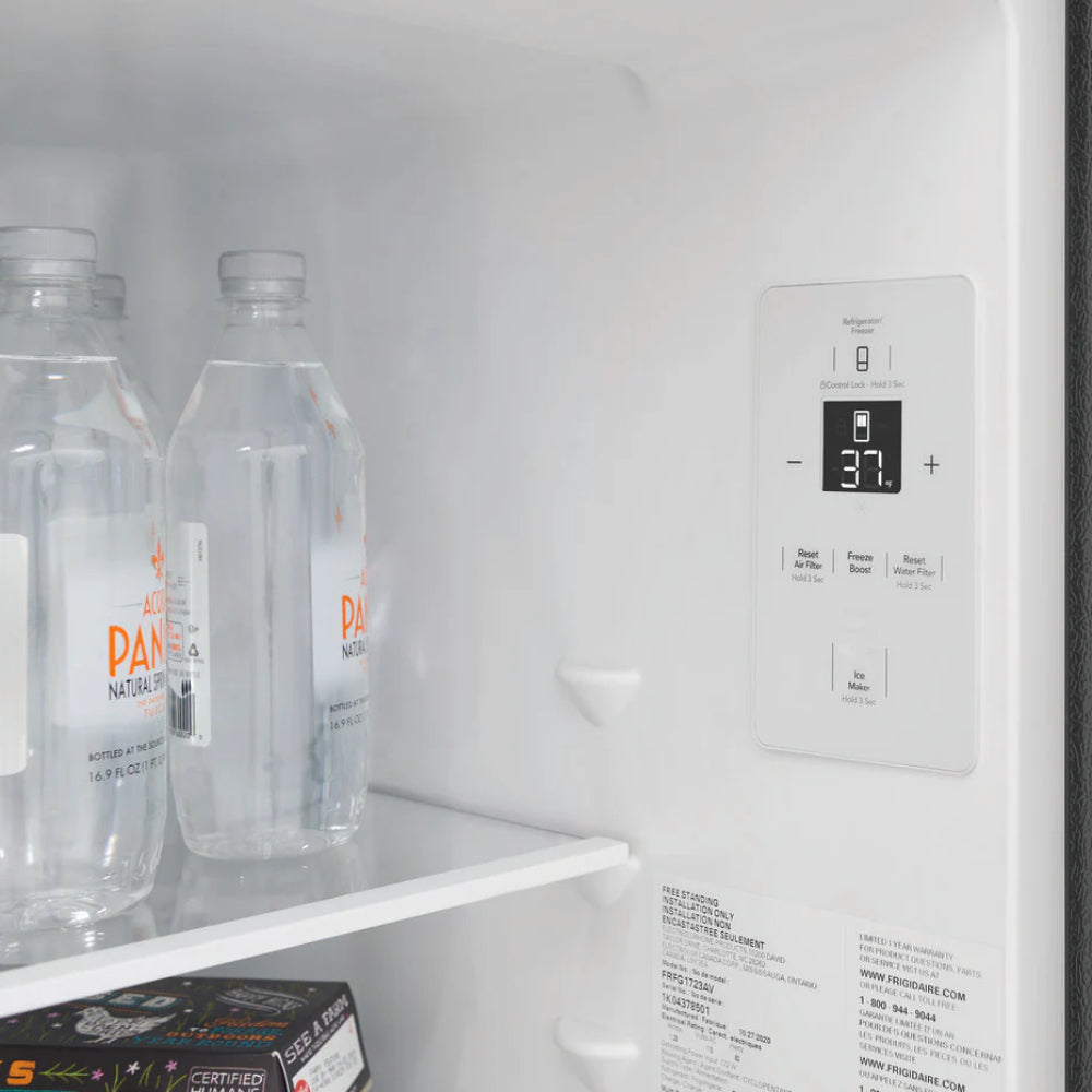 Frigidaire FRFG1723AV 18 cu. ft. Counter-Depth French Door Refrigerator - Silver