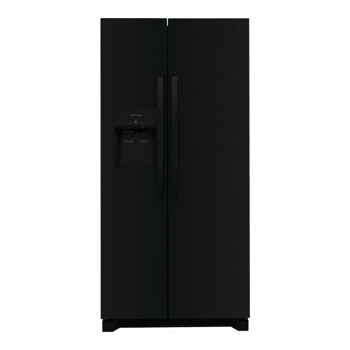 Frigidaire FRSS2323AB 22 cu. ft. Side-by-Side Refrigerator with EvenTemp Cooling System - Black