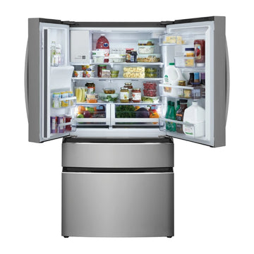 Frigidaire GRMS2773AF Gallery 26 cu.ft. Standard-Depth 4-Door French Door Refrigerator - Silver