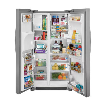 Frigidaire Gallery GRSS2652AF 26 cu. ft. Standard Depth Side by Side Refrigerator - Silver