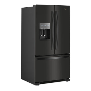 Whirlpool 25 cu. ft. Wide French Door Bottom Mount Refrigerator with External Ice/Water Dispenser
