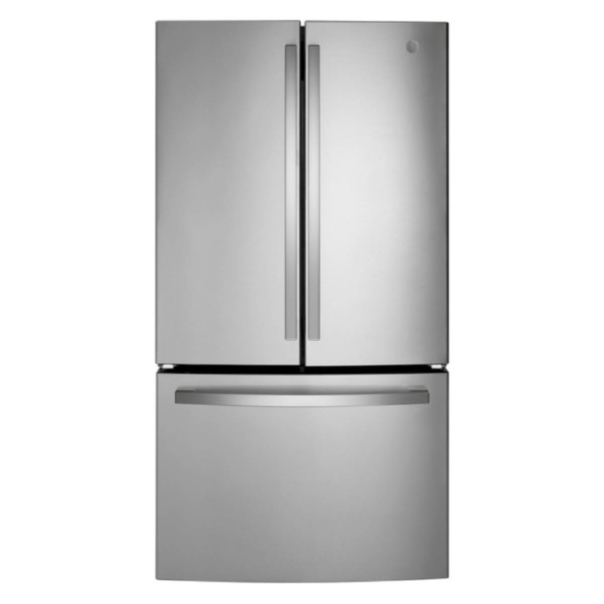 Refrigerador GE GNE27JYMFS de acero inoxidable de 27 pies cúbicos