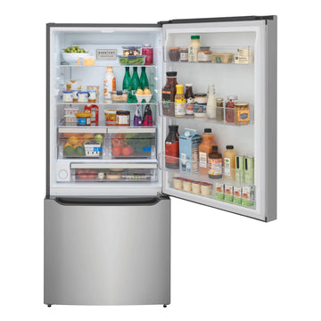 Frigidaire Gallery GRBN2012AF 20 cu. ft. Standard-Depth Bottom Freezer Refrigerator - Silver