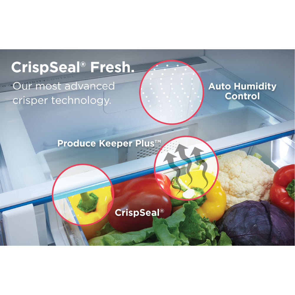 Frigidaire Gallery GRBN2012AF 20 cu. ft. Standard-Depth Bottom Freezer Refrigerator - Silver