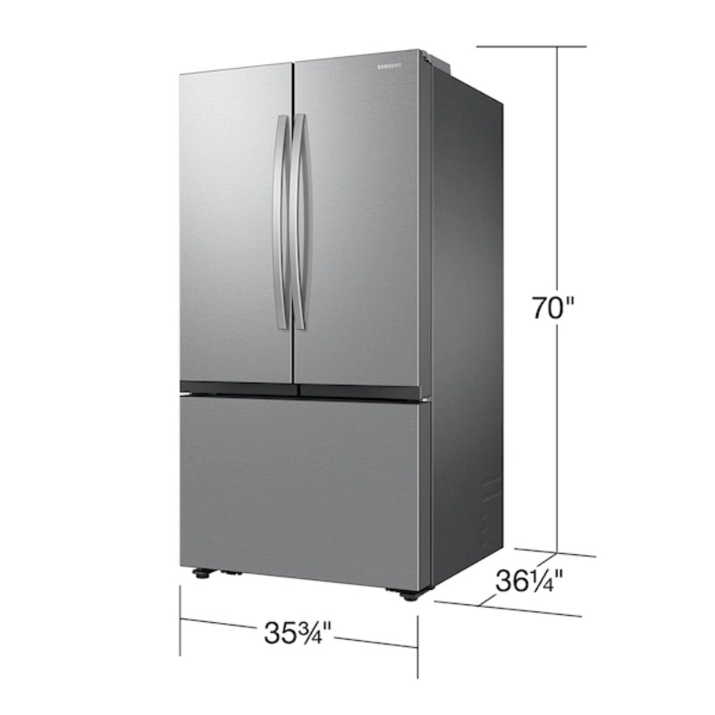 Samsung RF32CG5100SR 32 cu. ft. French Door Refrigerator with Dual Auto Ice Maker - Silver