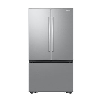 Samsung Bespoke Ai 31.5 cu.ft French Door Refrigerator with Auto Ice Maker - Silver