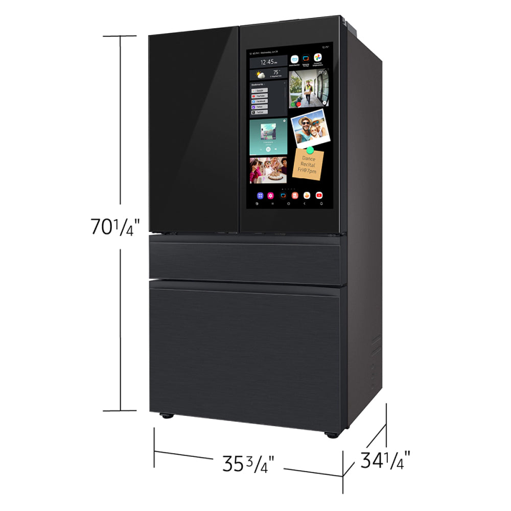 Samsung Bespoke 29 cu. ft. French Door Refrigerator with AI Family Hub