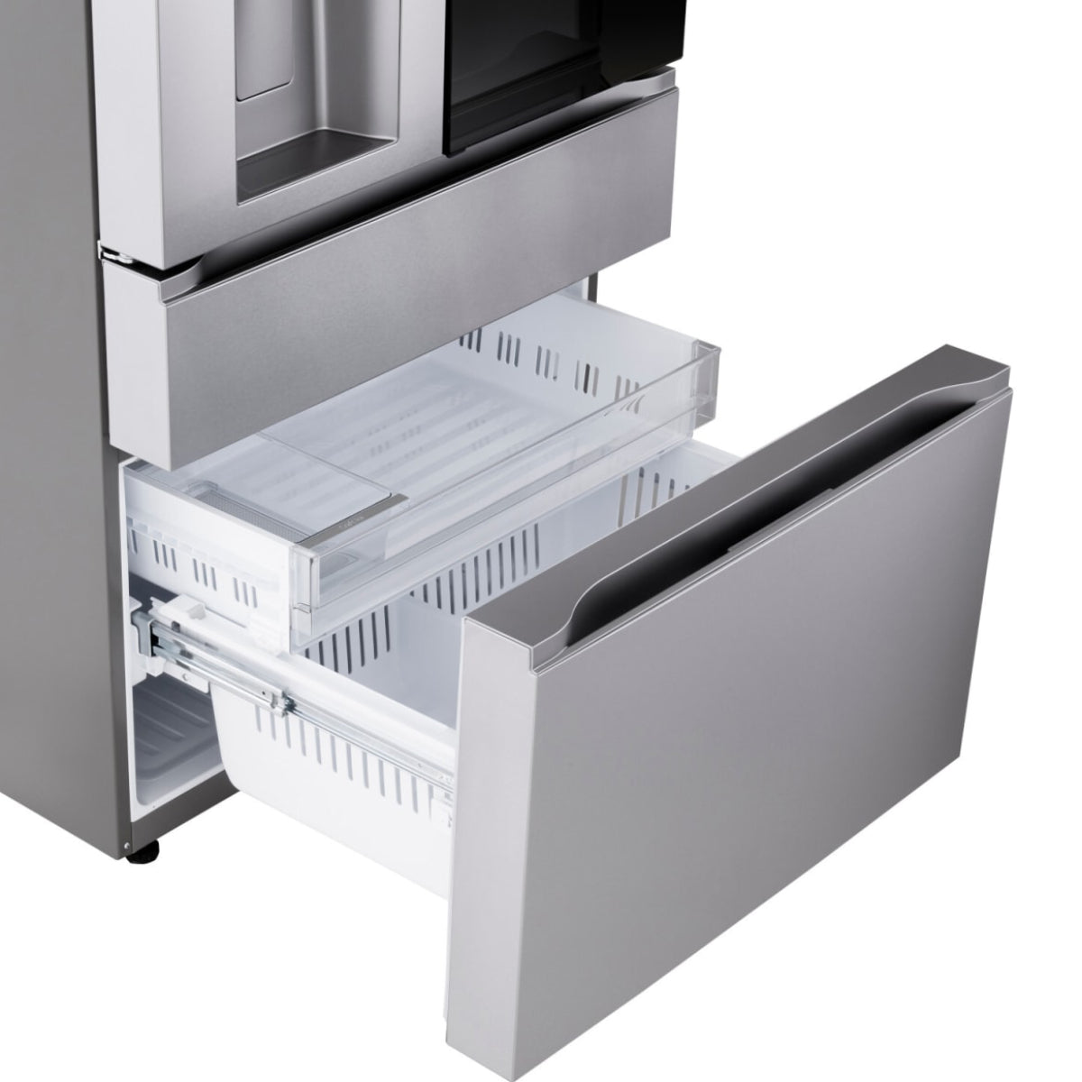 LG LF29S8365S 29 cu. ft. Smart InstaView Standard-Depth MAX French Door Refrigerator - Silver