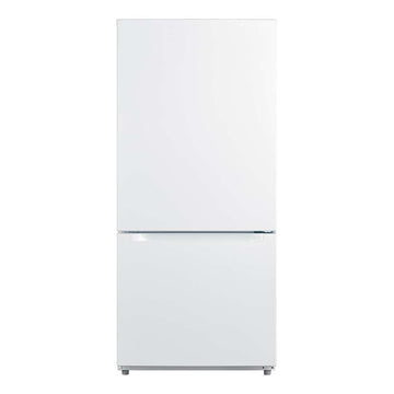 Midea MRB19B7AWW 18.7 cu. ft. Bottom-Freezer Refrigerator with Humidity-Controlled Crisper Bin - White