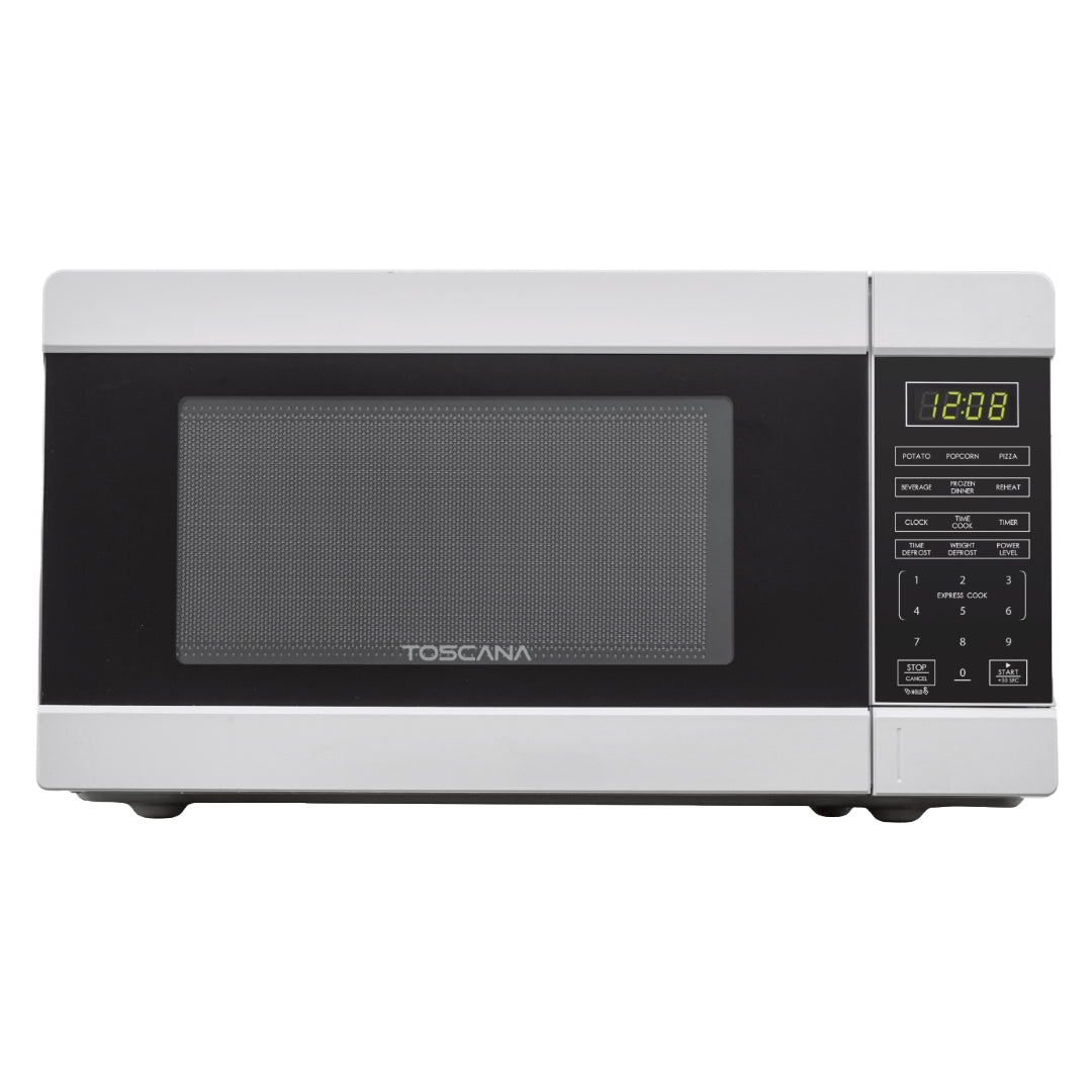 Bundle: Frigidaire Gallery GRSS2652AF 25.6 cu. ft. Standard Depth Side by Side Refrigerator + Toscana TCCMWP11WE1 1.1 cu.ft. 1000-Watt Countertop Microwave Oven