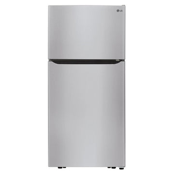 LG LTCS20030S 30" 20 cu.ft. Top Freezer Refrigerator Stainless Steel - Curacao