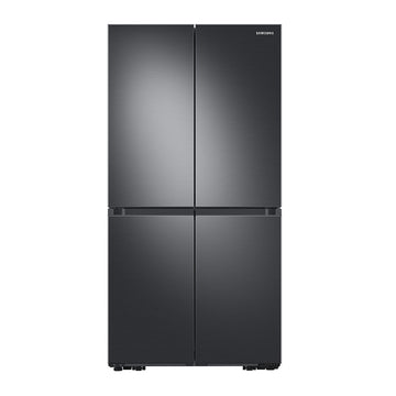 Refrigerador inteligente Samsung RF29A9671SG Flex de 4 puertas, 29 pies cúbicos, con centro de bebidas y máquina de hielo doble, acero inoxidable negro
