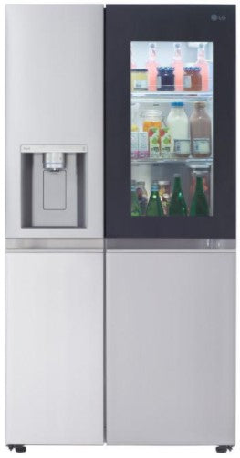 Refrigerador LG LRSOS2706S de 27 pies cúbicos de lado a lado con InstaView