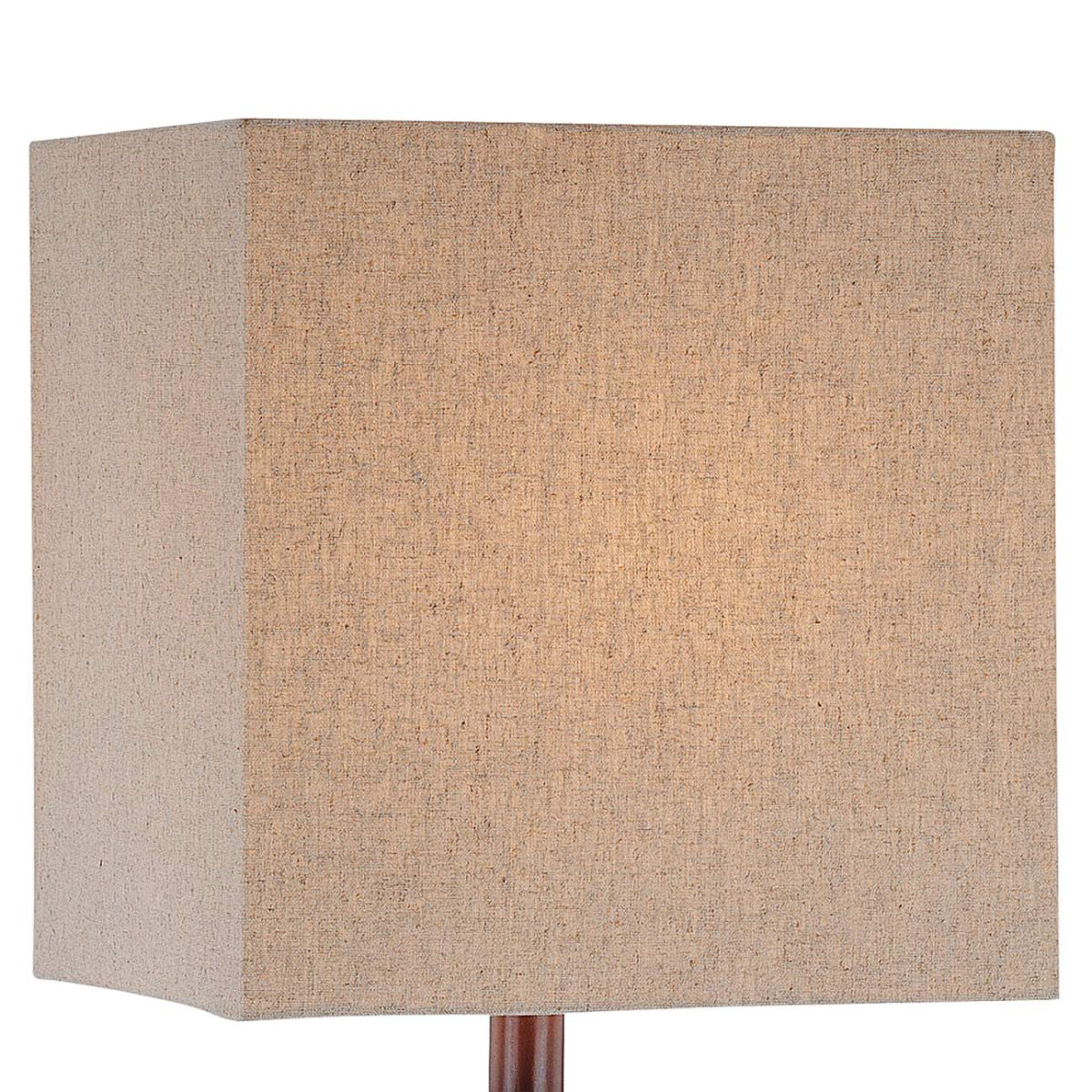 Lite Source Enkel Modern Table Lamps Set of 2, Walnut