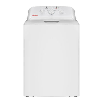 Bundle: Hotpoint HTW265ASW 4.0 cu. ft. Top Load Washer + Hotpoint HTX26GASWWW 6.2 cu. ft. Front Load Gas Dryer with AutoDry - White