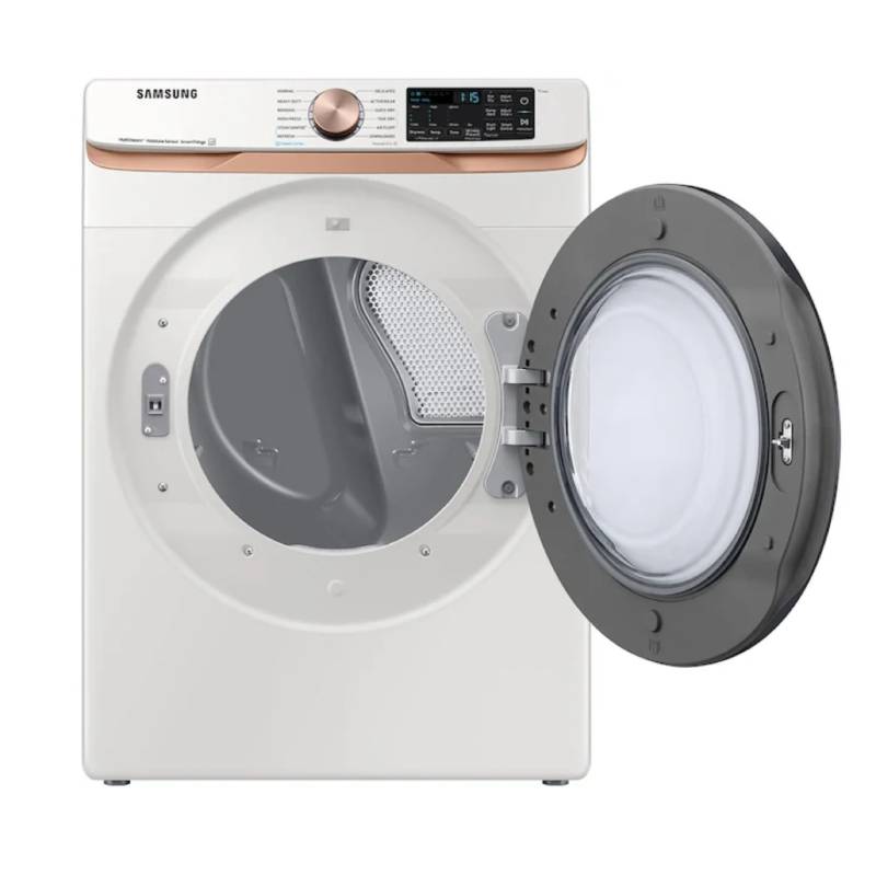Bundle: Samsung 5.0 cu. ft. Smart Front Load Washer +  7.5 cu. ft. Stackable Smart Electric Dryer