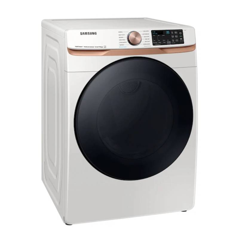 Bundle: Samsung 5.0 cu. ft. Smart Front Load Washer with Super Speed Wash and Steam + 7.5 cu. ft. Stackable Smart Gas Dryer with Steam and Sensor Dry - White