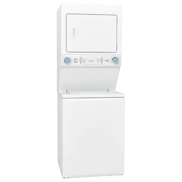 Lavadora/secadora a gas Frigidaire FLCG7522AW de 3,9 pies cúbicos, color blanco