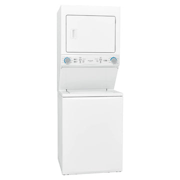 Frigidaire FLCE7522AW 3.9 Cu. Ft. Top Load Washer and 5.5 Cu. Ft. Electric Dryer Laundry Center with MaxFill - White