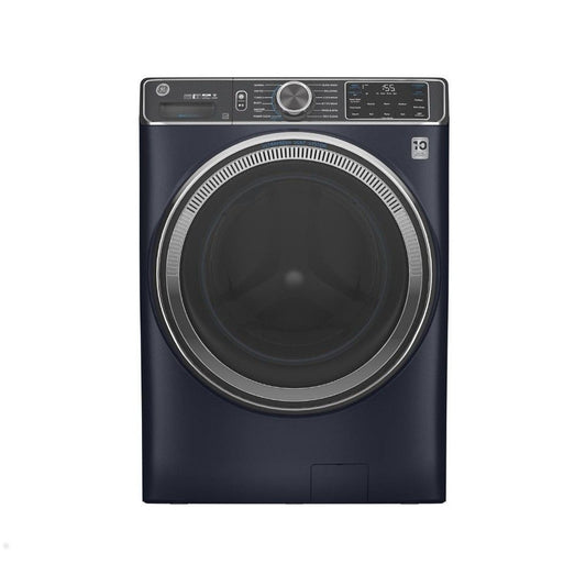 GE GFW850SPNRS 5.0 cu.ft. Smart Front Load Steam Washer with Smart Dispense - Sapphire Blue - Curacao
