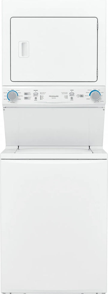 Frigidaire FLCG7522AW 3.9 cu. ft. Gas Washer/Dryer - White - Curacao