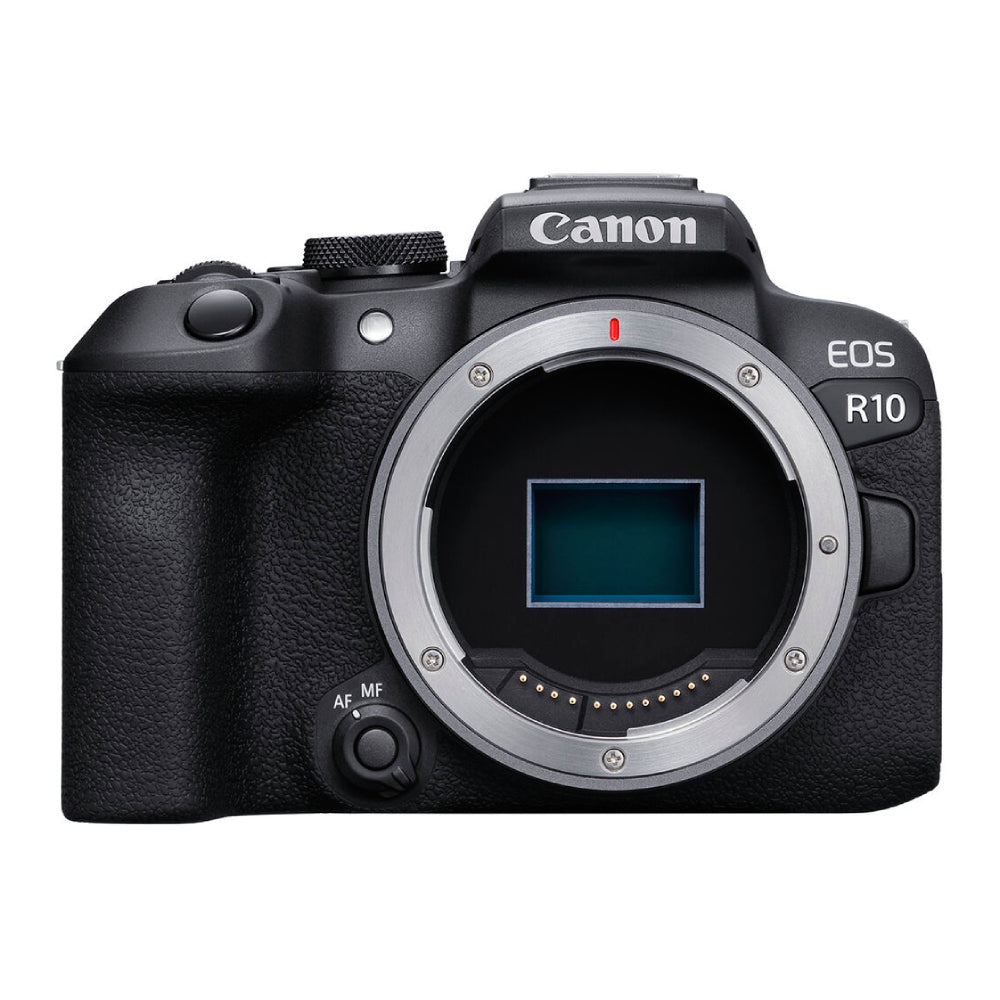 Canon EOS R10 Mirrorless Camera Body, Black