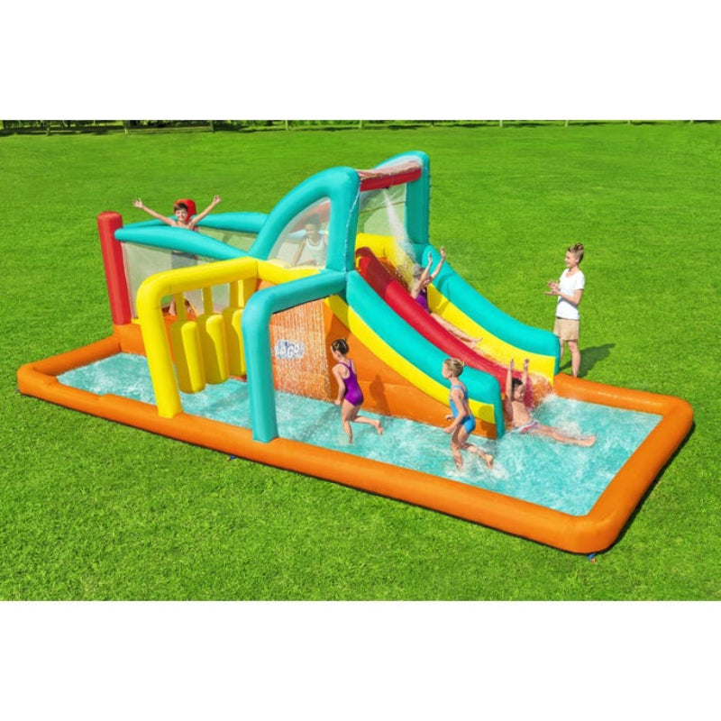 Parque acuático inflable gigante para niños Bestway H2OGO! Bounce Blast